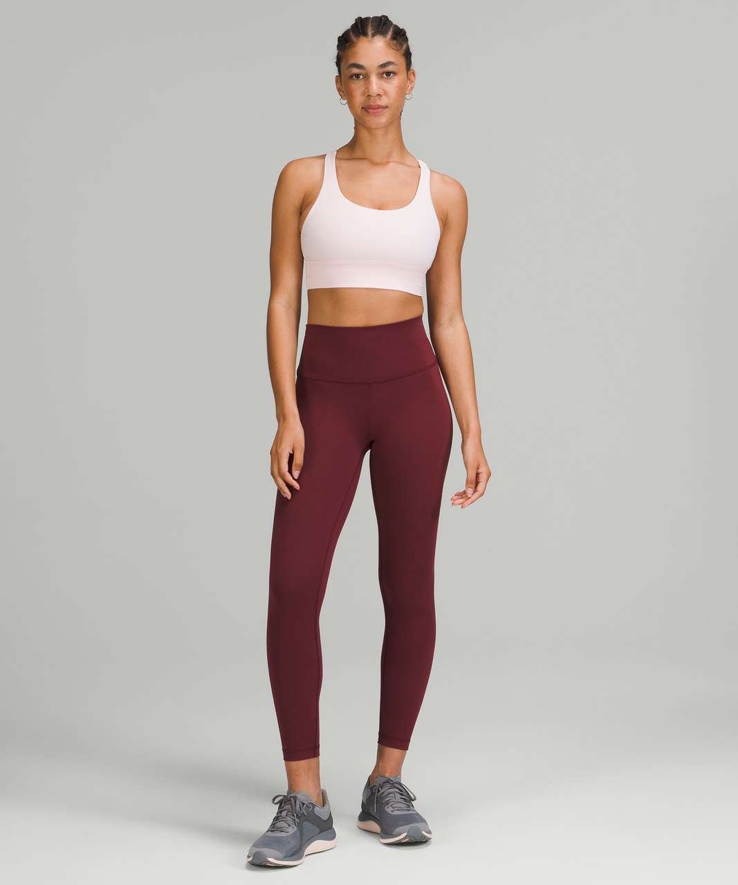 lululemon ENERGY LONGLINE - Brassières de sport à maintien léger - flush  pink/rose - ZALANDO.BE