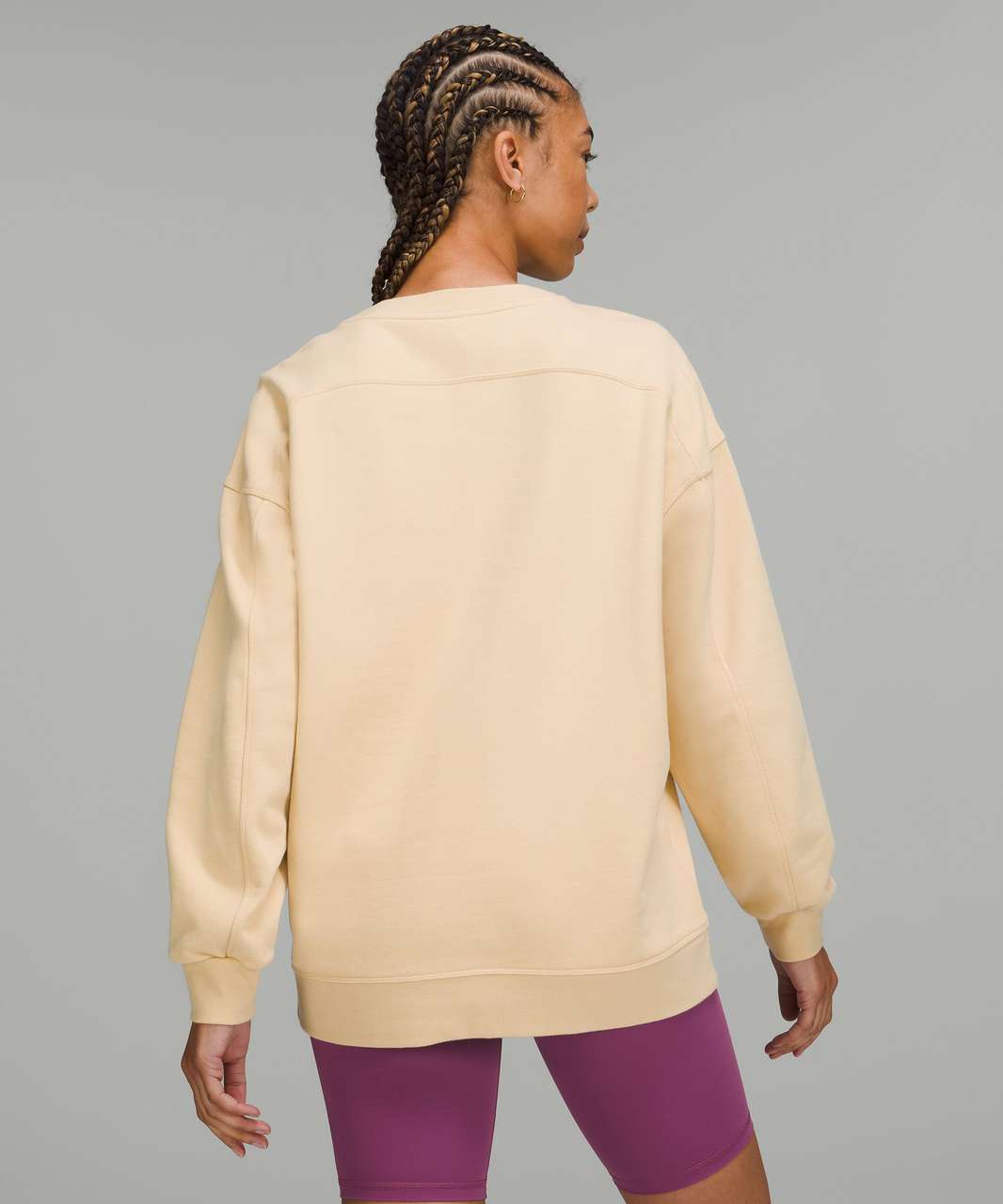 Lululemon Perfectly Oversized Crew - Prosecco