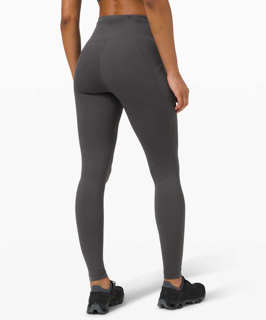 Leggings Lululemon Grey size 4 US in Synthetic - 40813004