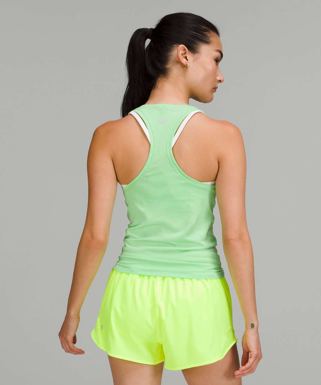 Lululemon Swiftly Tech Racerback Tank Top 2.0 *Race Length - Scream Green Light / Scream Green Light