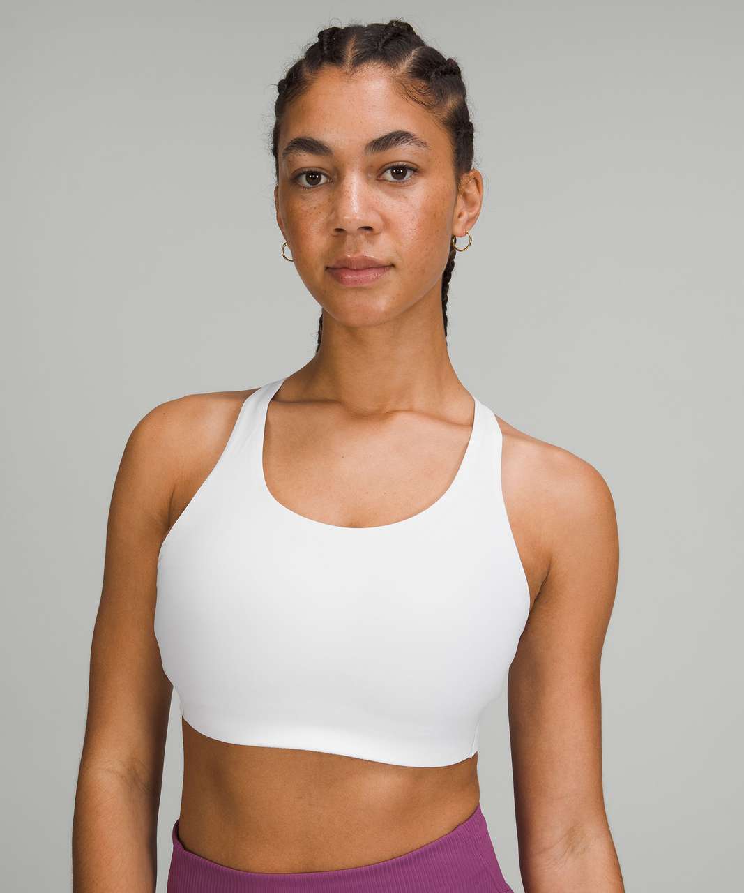 Lululemon Energy Bra *High Support, B–DDD Cups - White