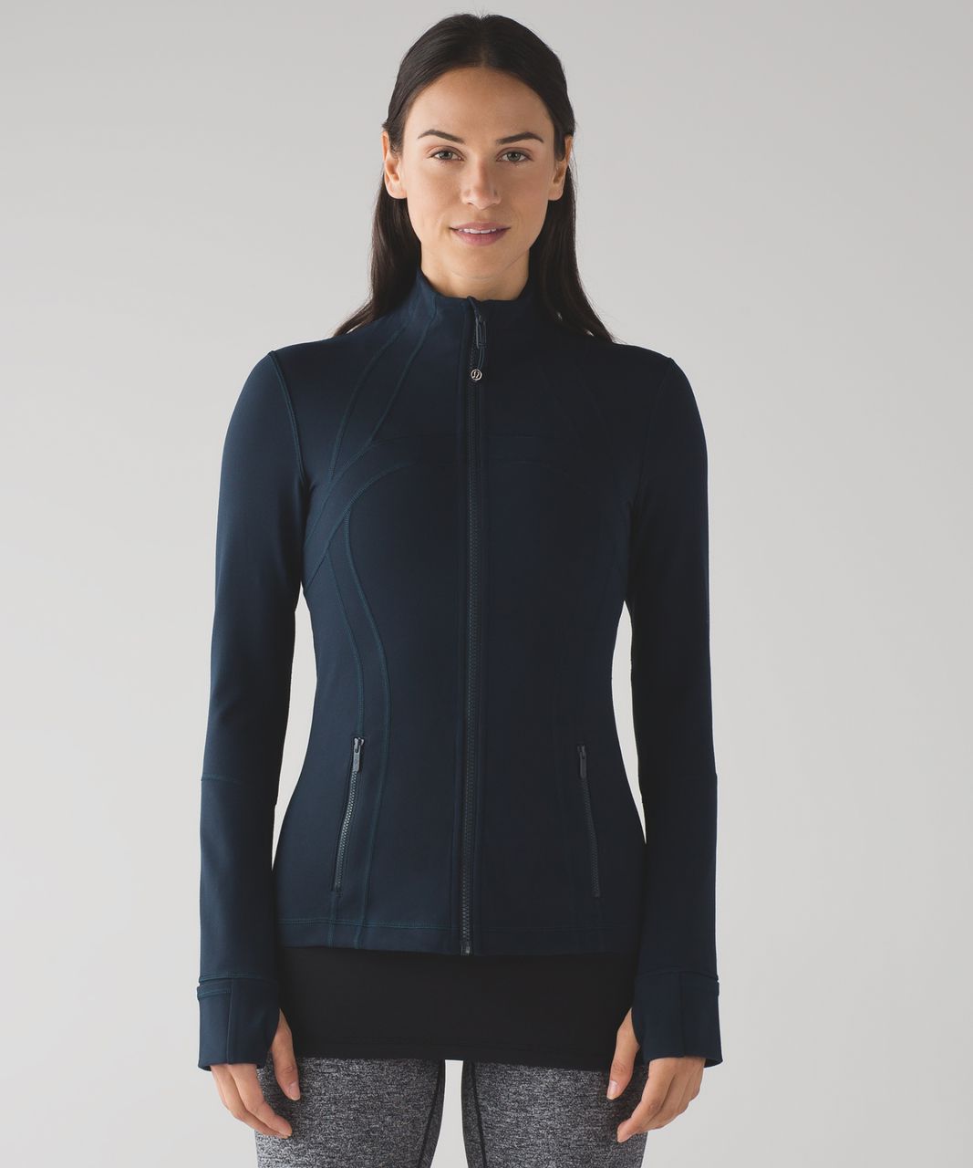 Lululemon Sleek Essentials Jacket - Nocturnal Teal - lulu fanatics