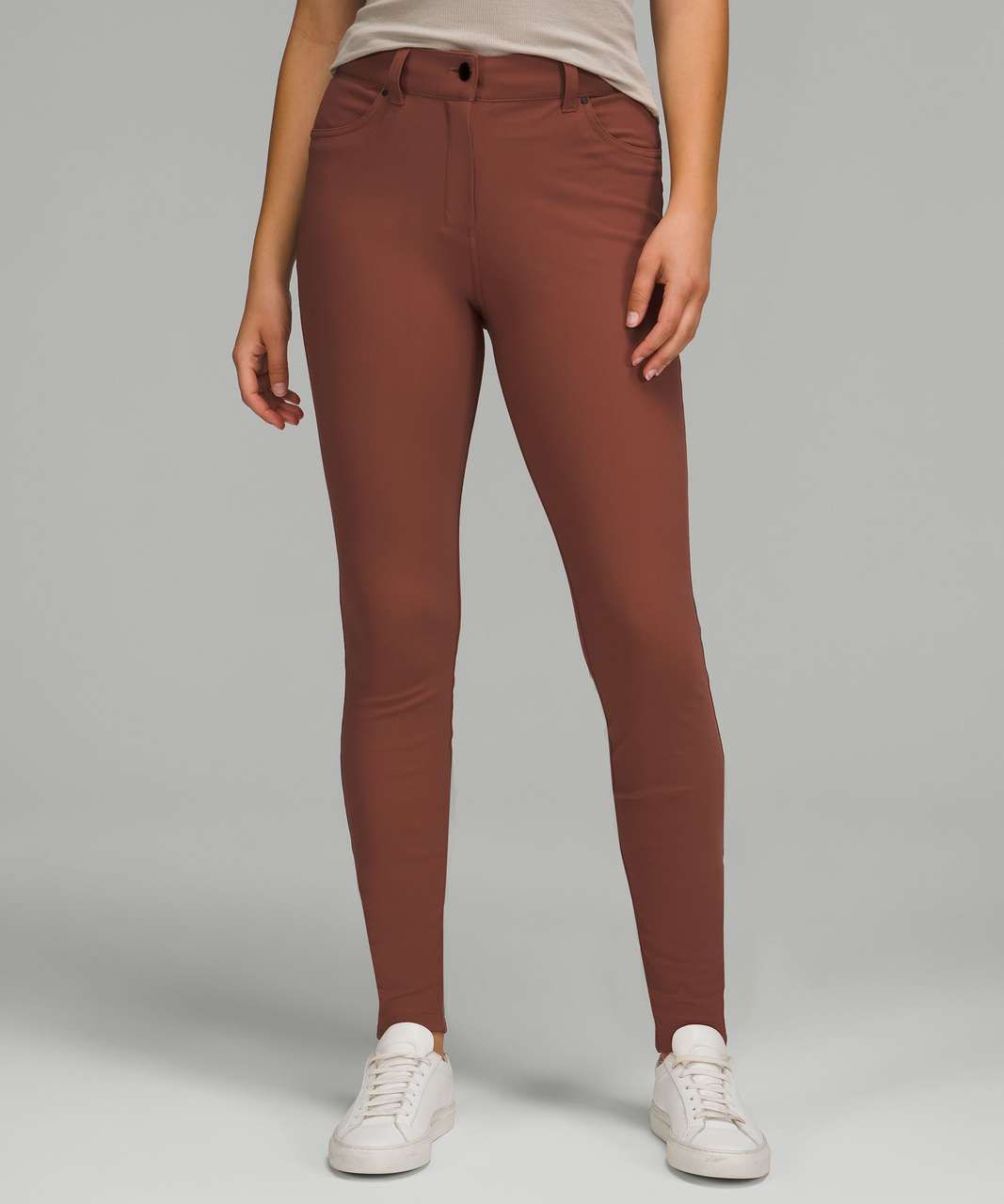 Lululemon City Sleek Slim-Fit 5 Pocket High-Rise Pant - Ancient Copper / Ancient Copper