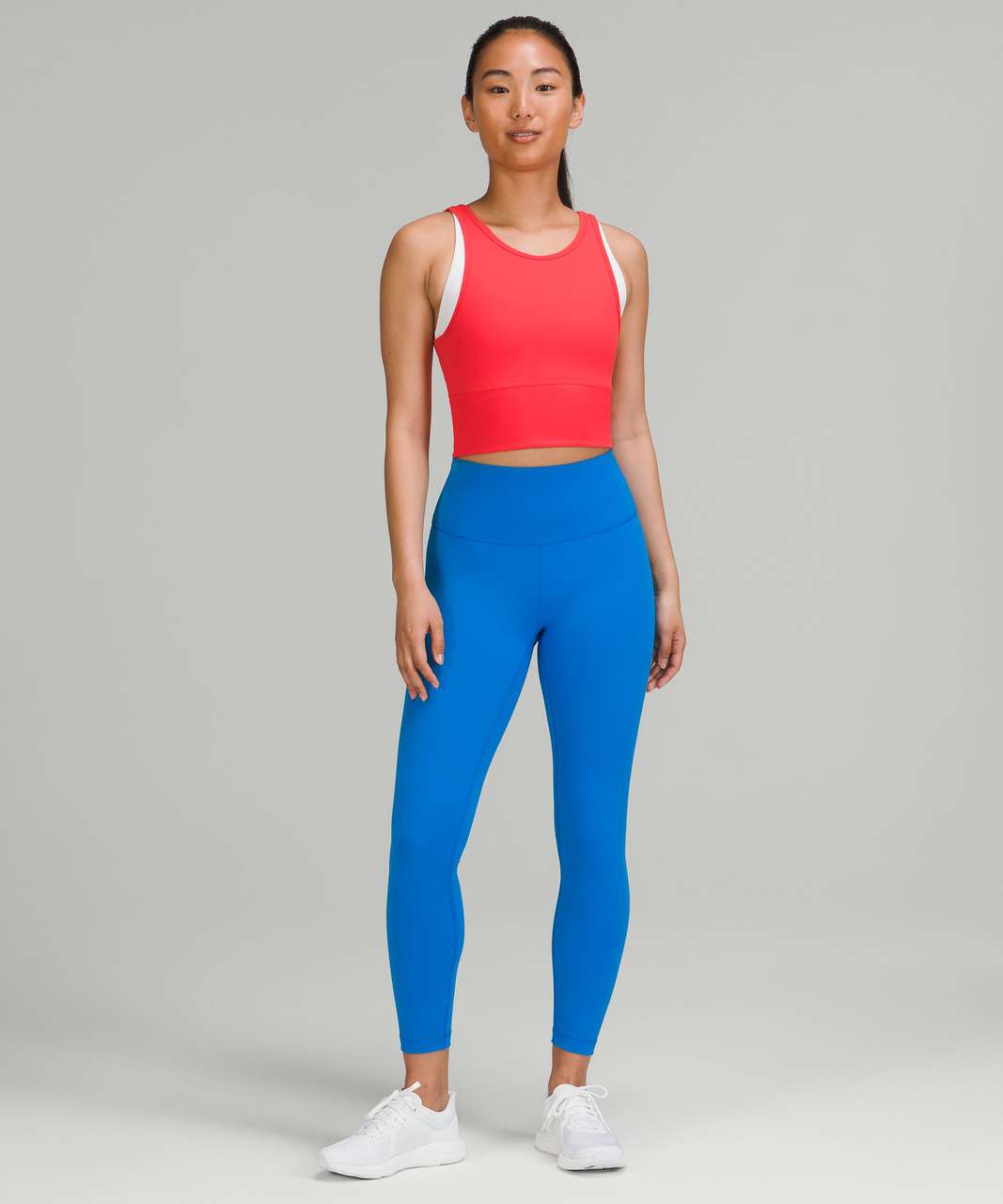 Lululemon Power Pivot Tank Top *Everlux - Carnation Red