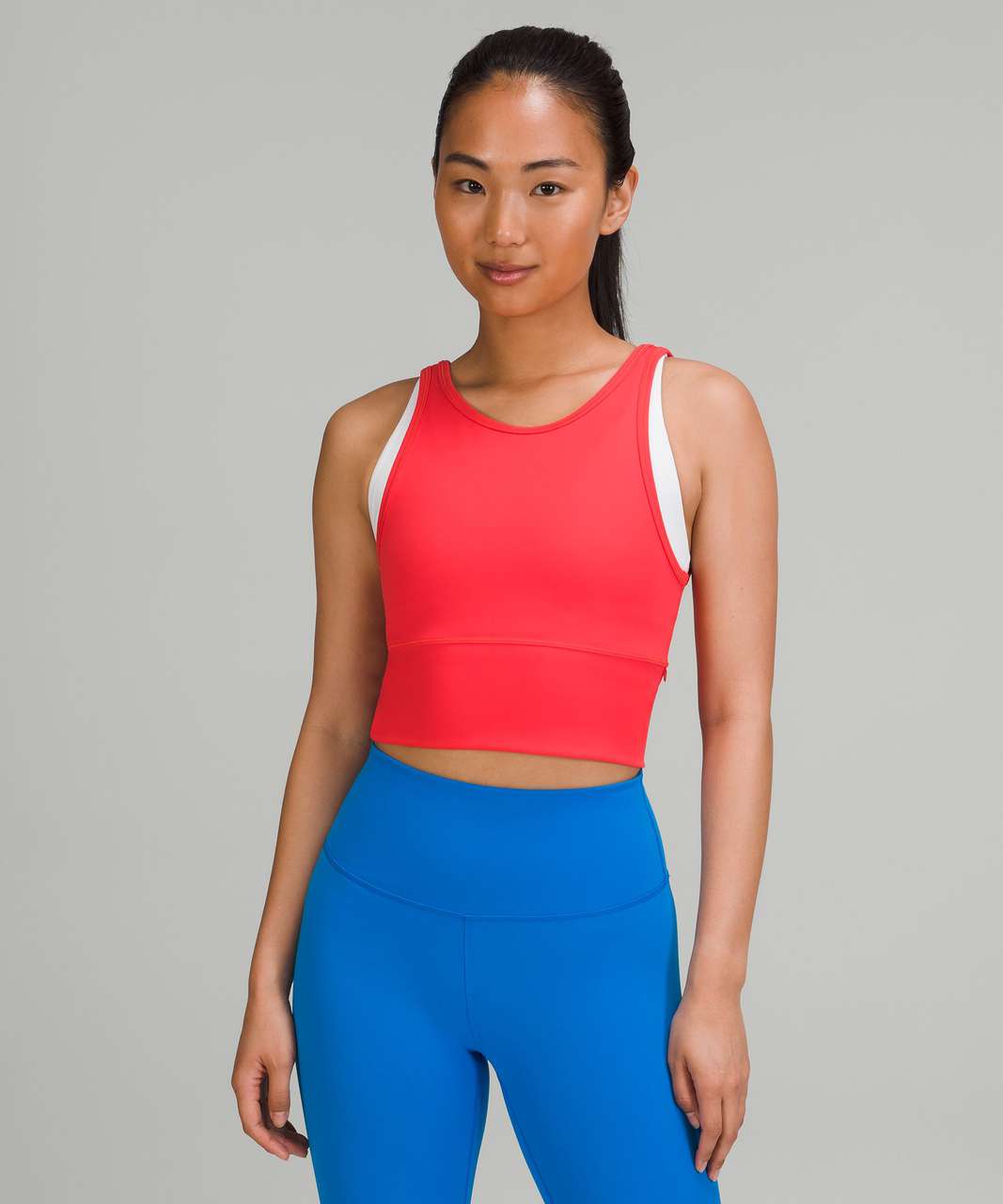 Lululemon Power Pivot Tank Top *Everlux - Carnation Red