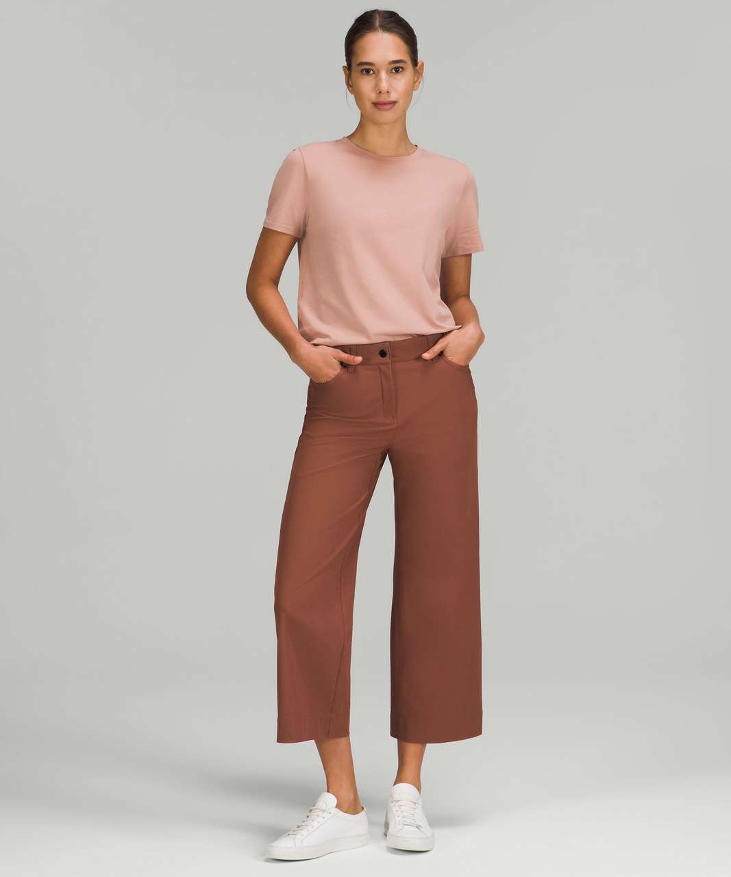 Lululemon City Sleek 5 Pocket Wide Leg Pant - Ancient Copper