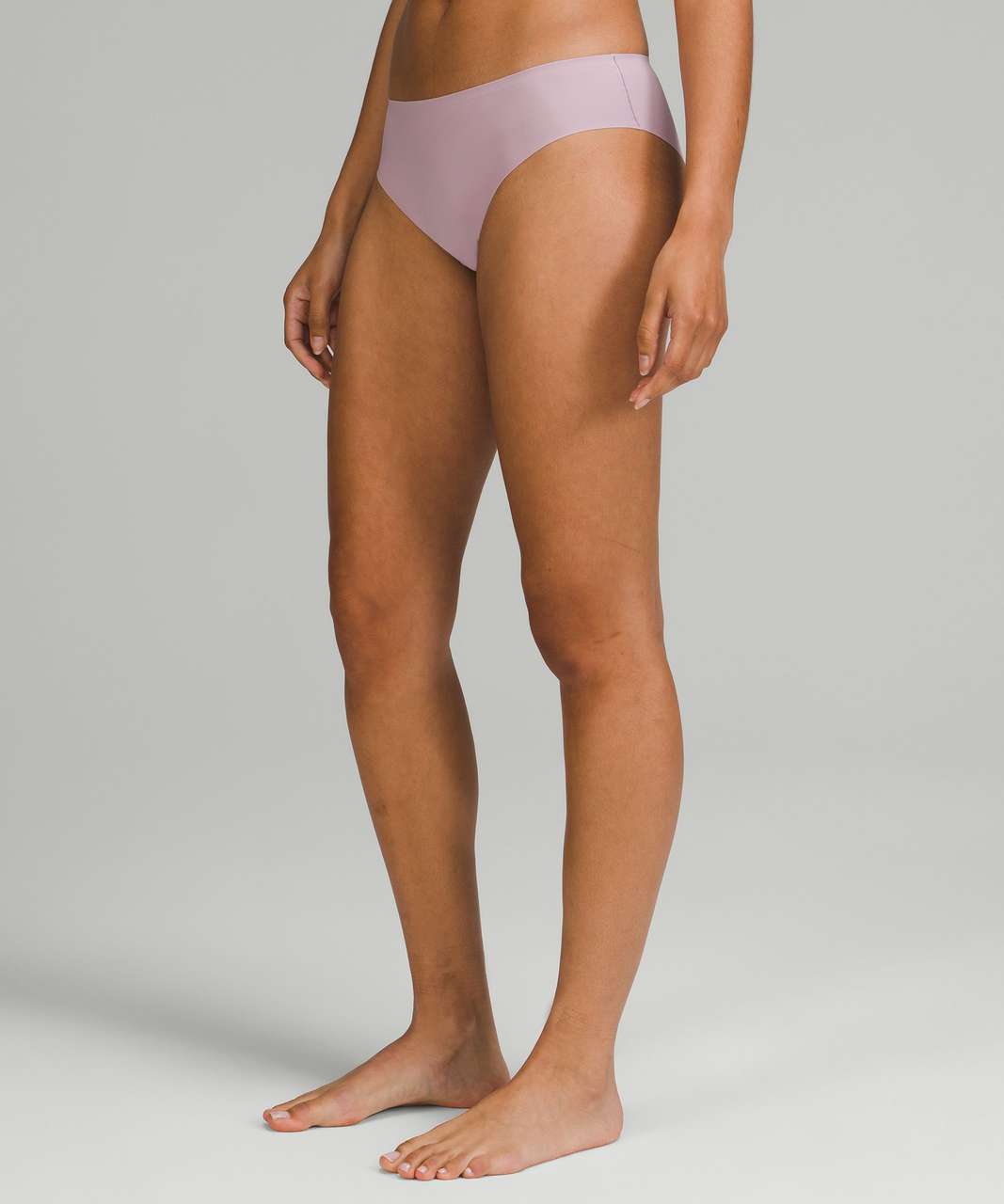 Lululemon InvisiWear Mid-Rise Cheeky Bikini Underwear - Dusty Rose