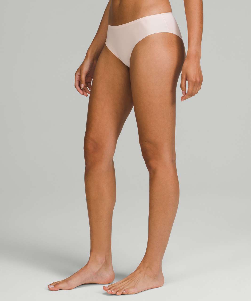 Lululemon InvisiWear Mid-Rise Cheeky Bikini Underwear - Butter Pink