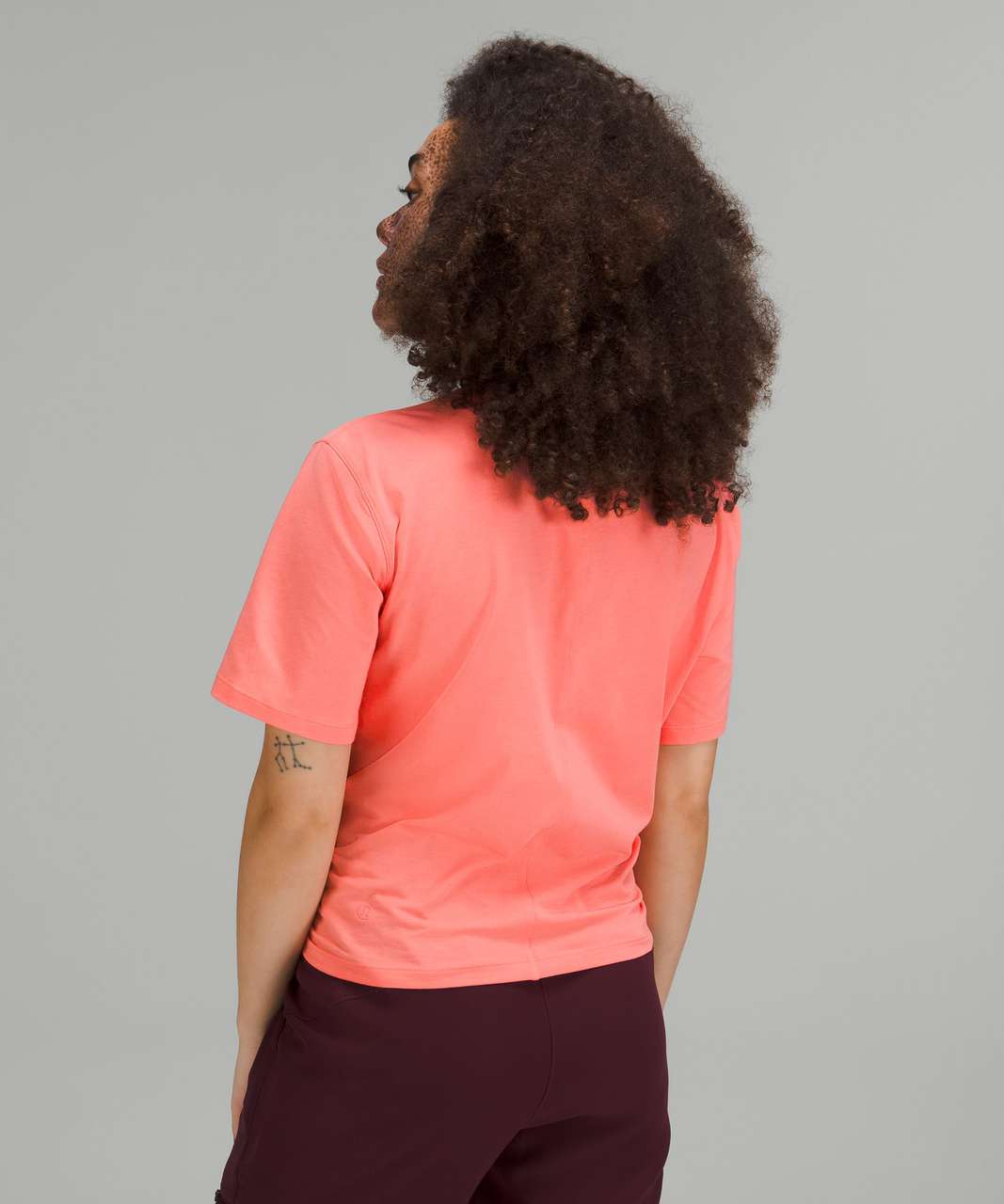 Lululemon Crescent T-Shirt - Raspberry Cream