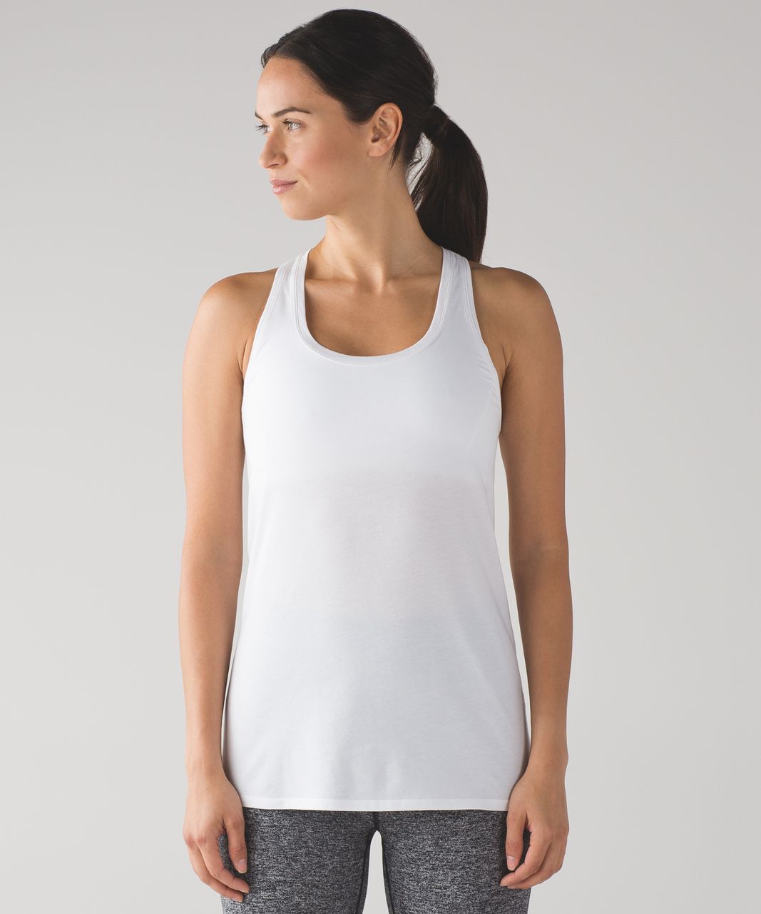 Lululemon Yogi Racerback IV - White