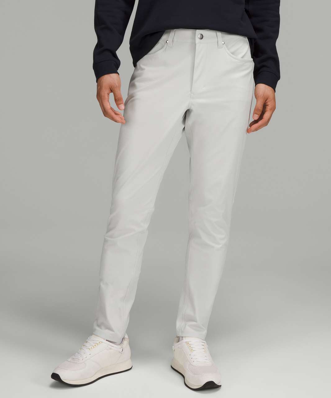 Athletic Fit Stretch Tech Chino - White