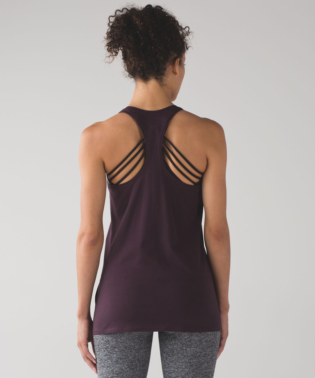 Lululemon Yogi Racerback IV - Black Cherry