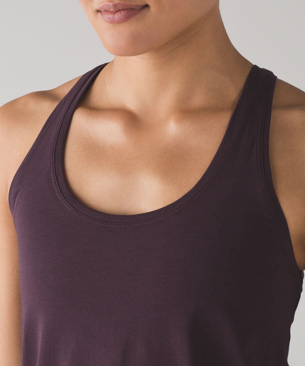 Lululemon Yogi Racerback IV - Black Cherry