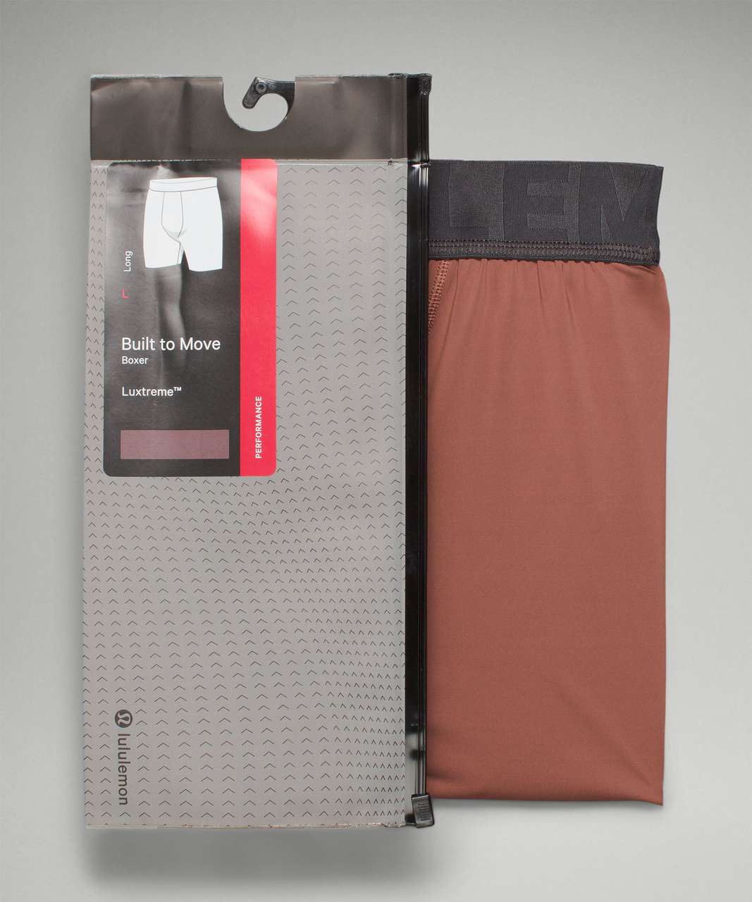 Lululemon Built to Move Long Boxer 7" - Smoky Topaz