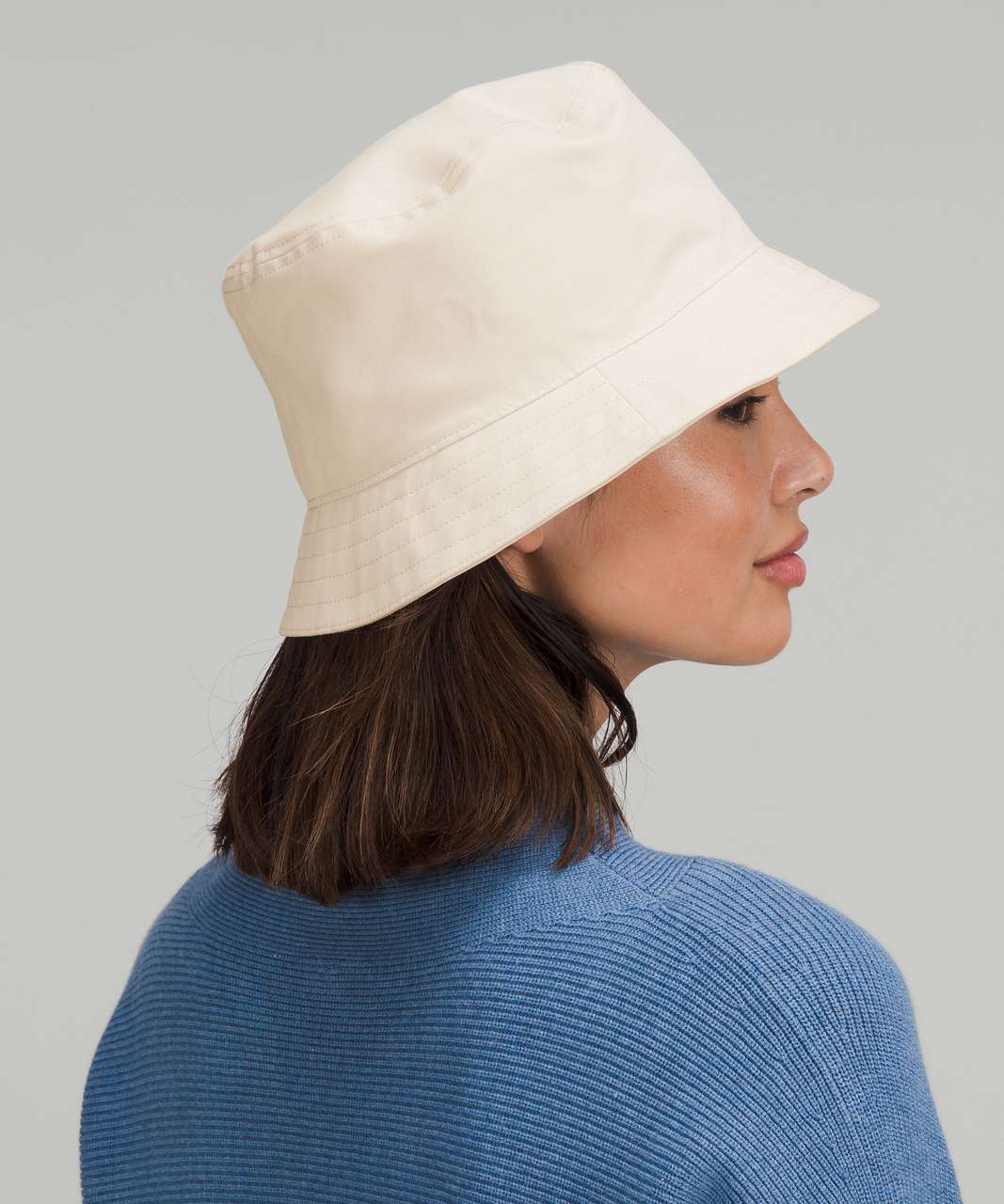 Lululemon Both Ways Reversible Bucket Hat Hot Heat / White Large / XL NWT