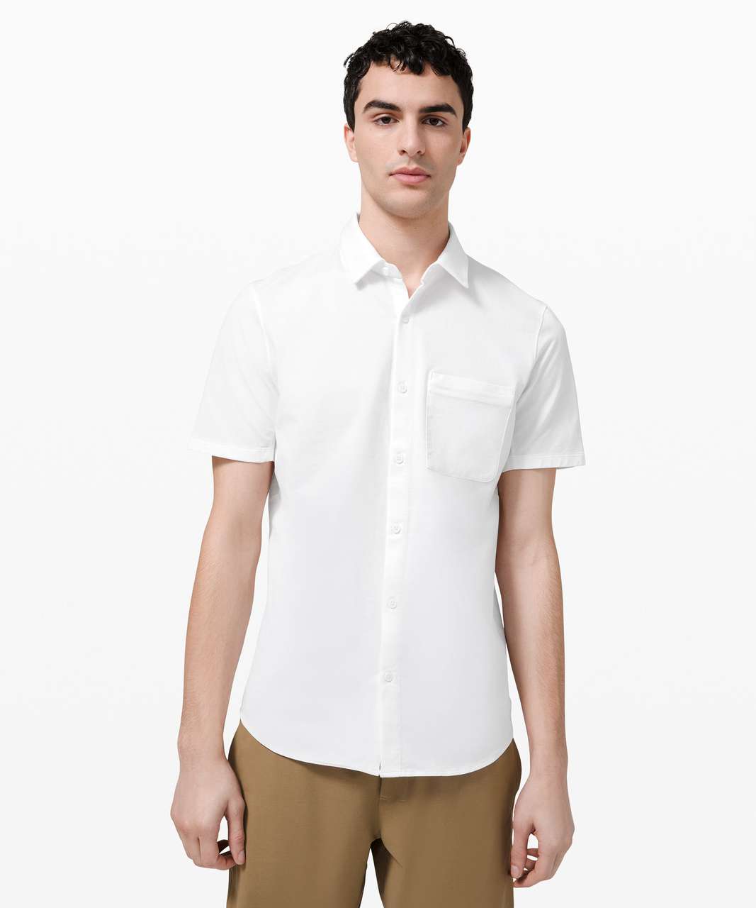 Lululemon Commission Short Sleeve Shirt - White (Second Release) - lulu ...