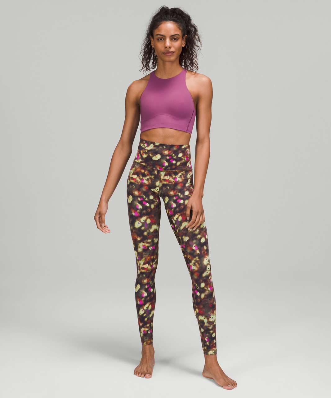 Lululemon Align High-Rise Pant 28 - Botanical Bloom Green Twill Multi -  lulu fanatics