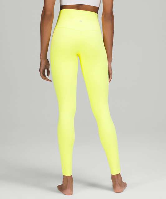 LULULEMON ATHLETICA MULTICOLOUR Leggings UK 10 (US 6) Retro Style Yoga Pants  £48.00 - PicClick UK