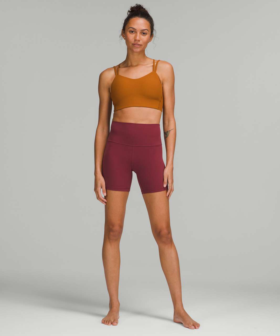 Lululemon Align High-Rise Short 6" - Mulled Wine