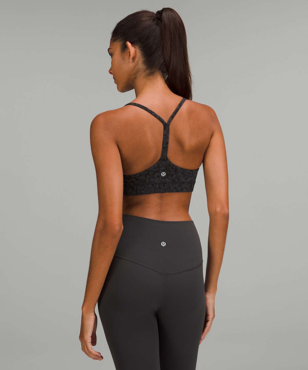 Lululemon Free to Be Longline Bra - Wild *Light Support, A/B Cup - Intertwined  Camo Deep Coal Multi - lulu fanatics