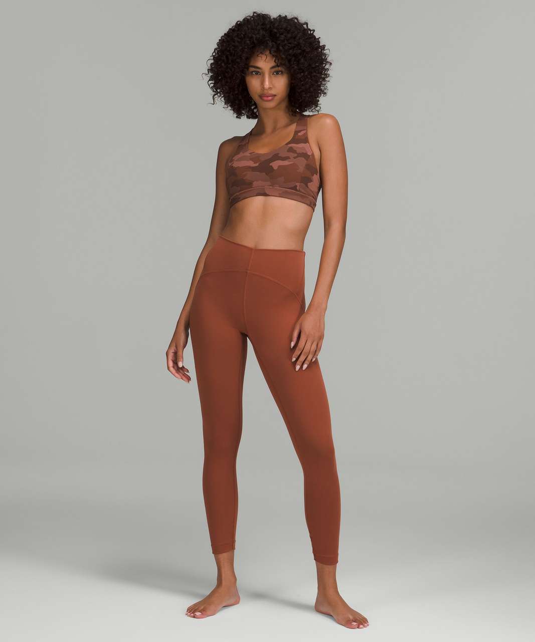 Lululemon Free to Be Serene Bra *Light Support, C/D Cup - Heritage 365 Camo  Roasted Brown Multi - lulu fanatics