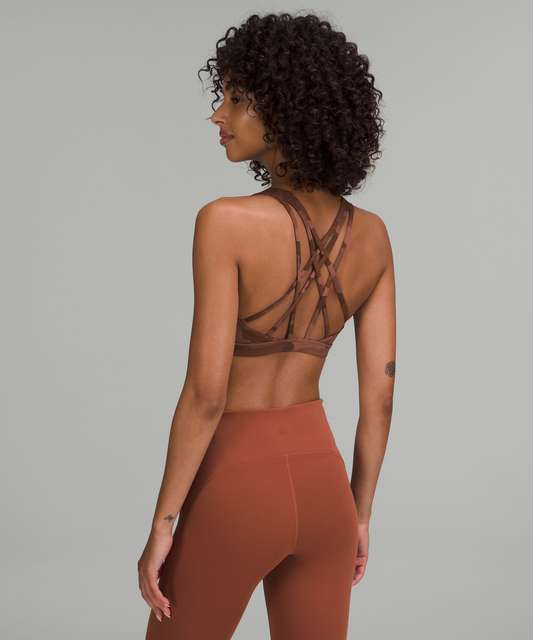 Lululemon Free To Be Serene Bra Long Line*light Support, C/d Cup (online  Only) In Wild Bluebell