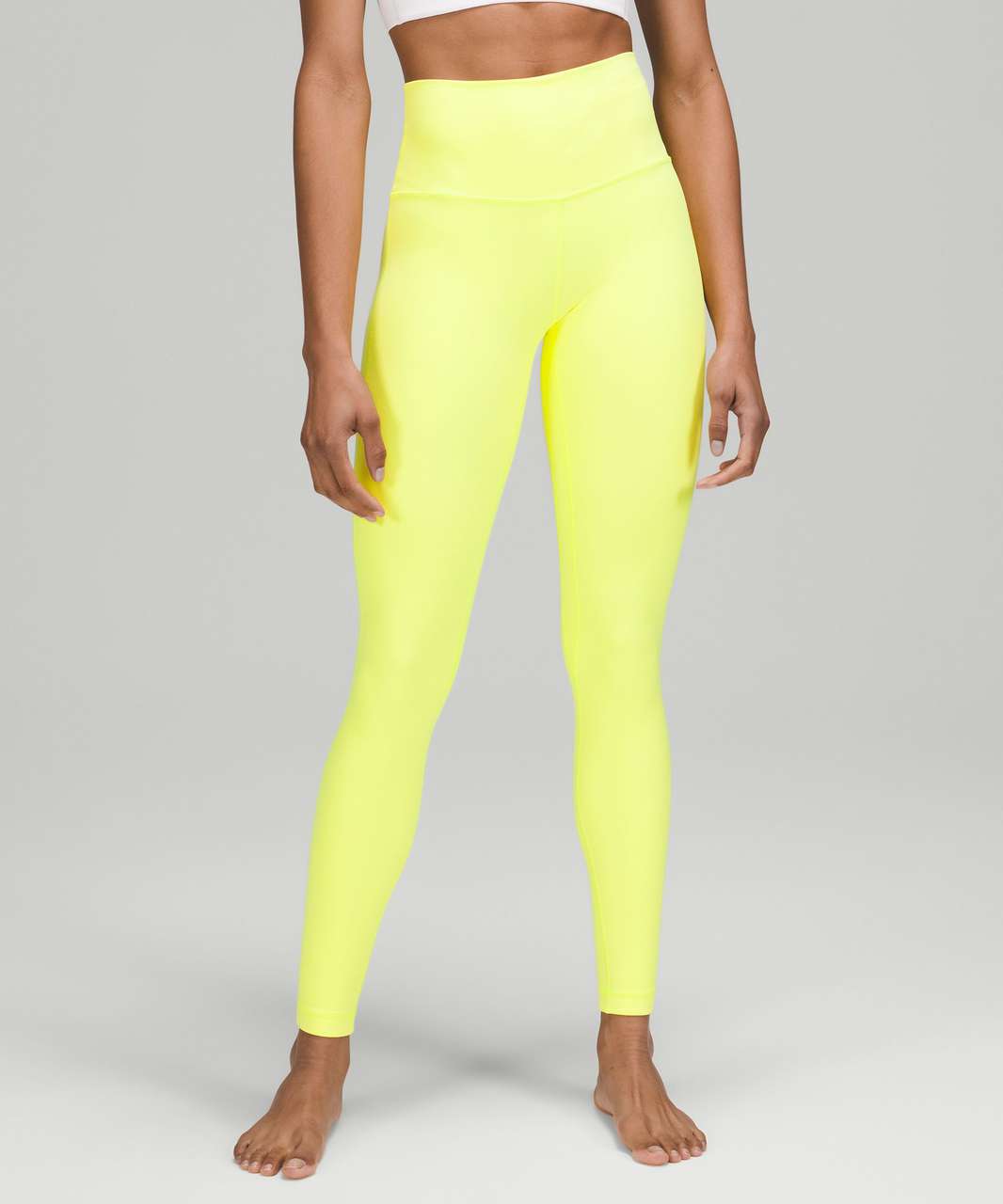 Lululemon Align HR Pant 25” Size 14 Yellow Electric Lemon Neon ELLE NWT ~  best