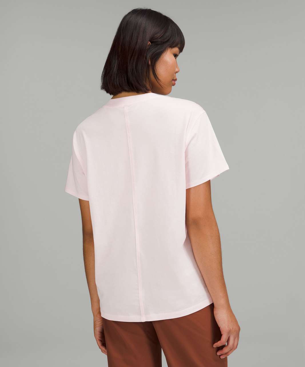 Lululemon All Yours Cotton T-Shirt - Strawberry Milkshake (First Release)