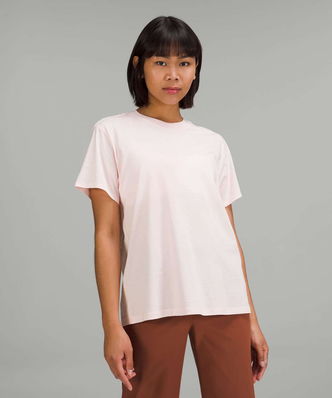 Lululemon All Yours Cotton T-Shirt - Strawberry Milkshake (First Release)