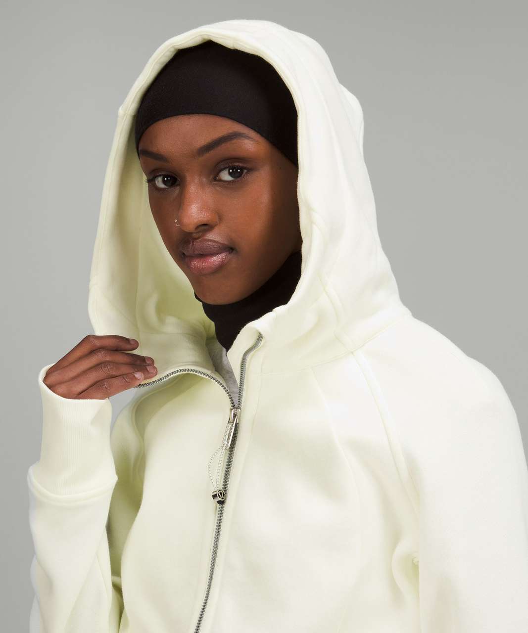 Lululemon Scuba Full-Zip Hoodie - Lemon Sorbet - lulu fanatics