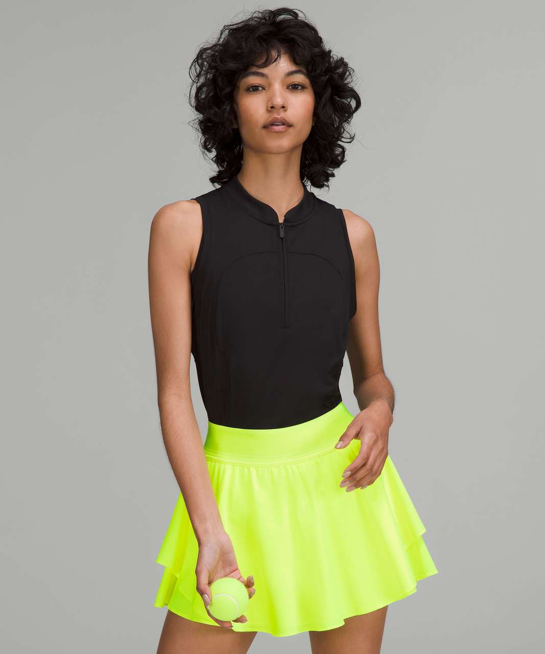 Lululemon Court Rival High-Rise Skirt - Highlight Yellow