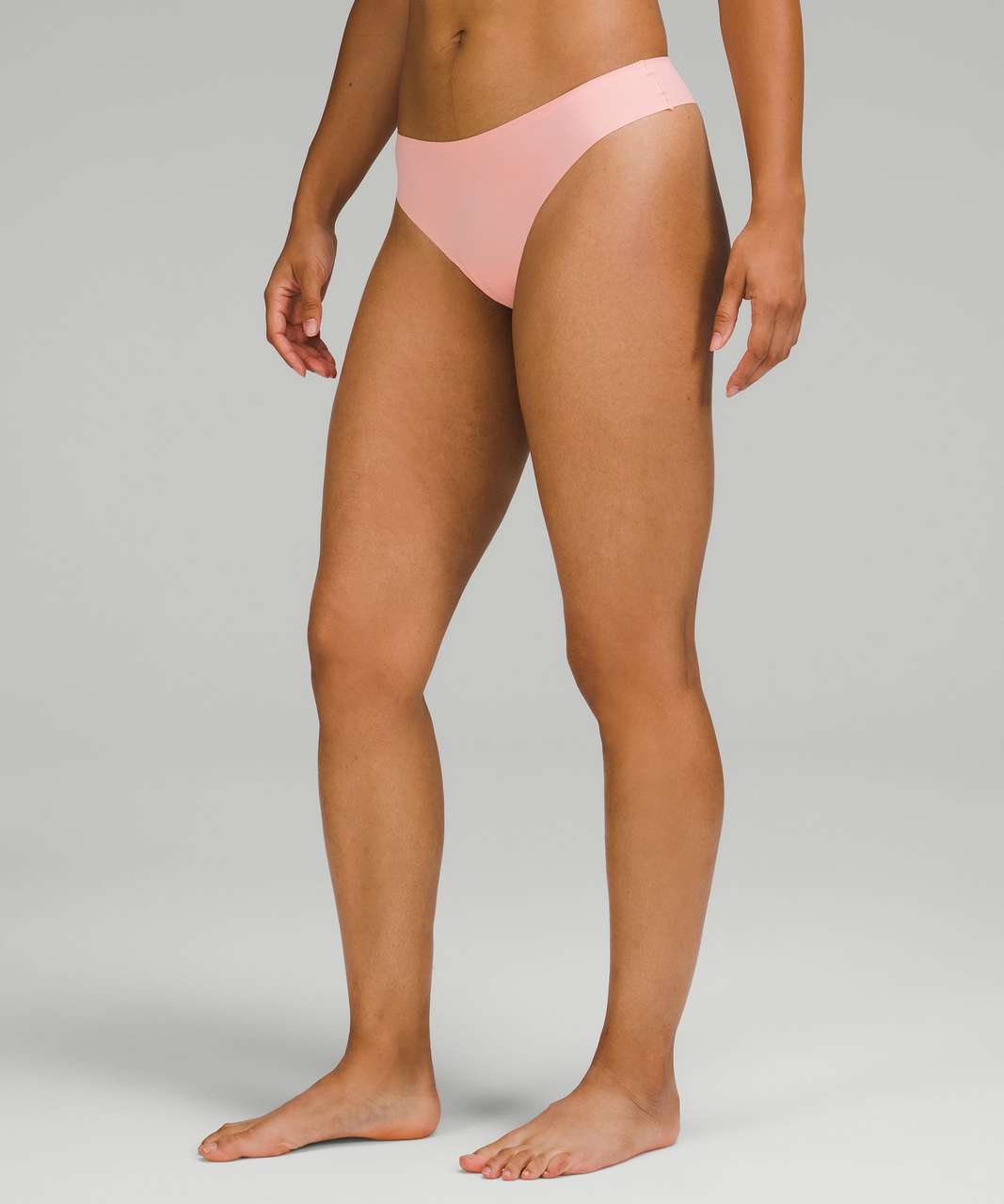 Lululemon InvisiWear Mid-Rise Thong Underwear 3 Pack - Double Dimension  Starlight Black / Butter Pink / Black - lulu fanatics