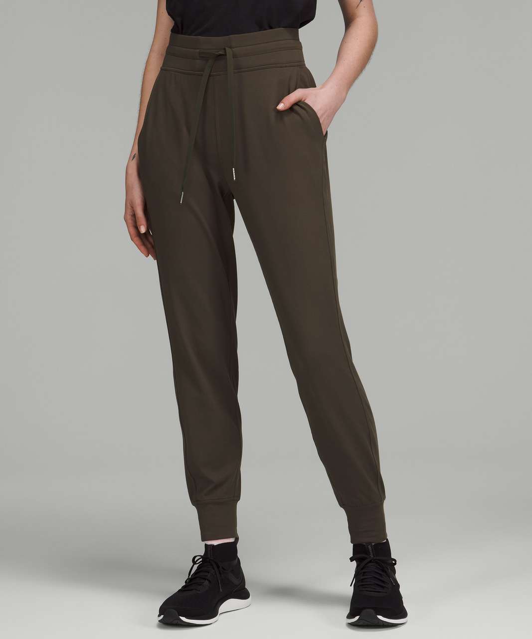 Lululemon Ready to Rulu High-Rise Jogger - Dark Olive - lulu fanatics