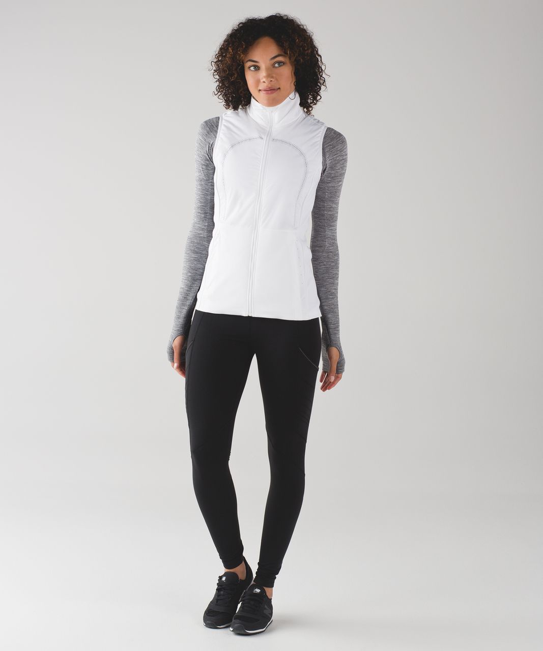 lululemon athletica, Pants & Jumpsuits, Lululemon Fresh Tracks  Tightblackiced Wave White Reflective Leggings