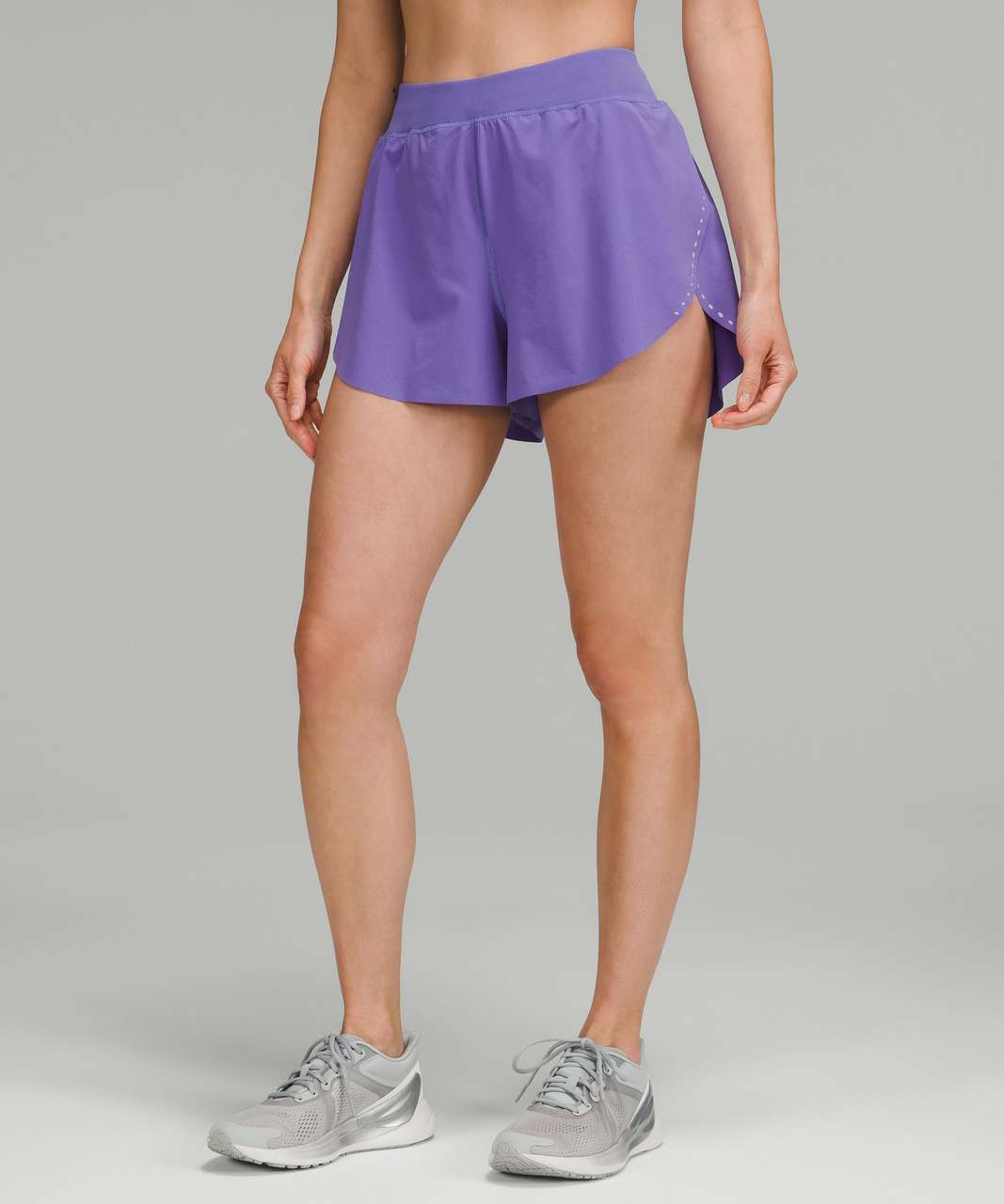 Lululemon Find Your Pace High-Rise Lined Short 3" - Charged Indigo