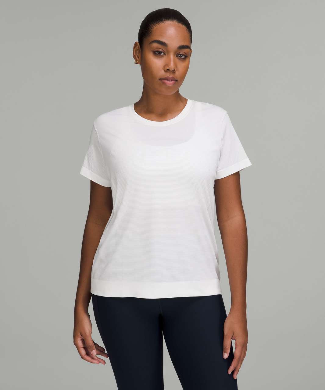 Lululemon Swiftly Relaxed Long Sleeve - White / White - lulu fanatics