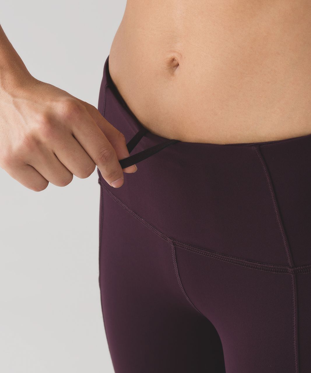 Lululemon Fresh Tracks Tight - Black Cherry