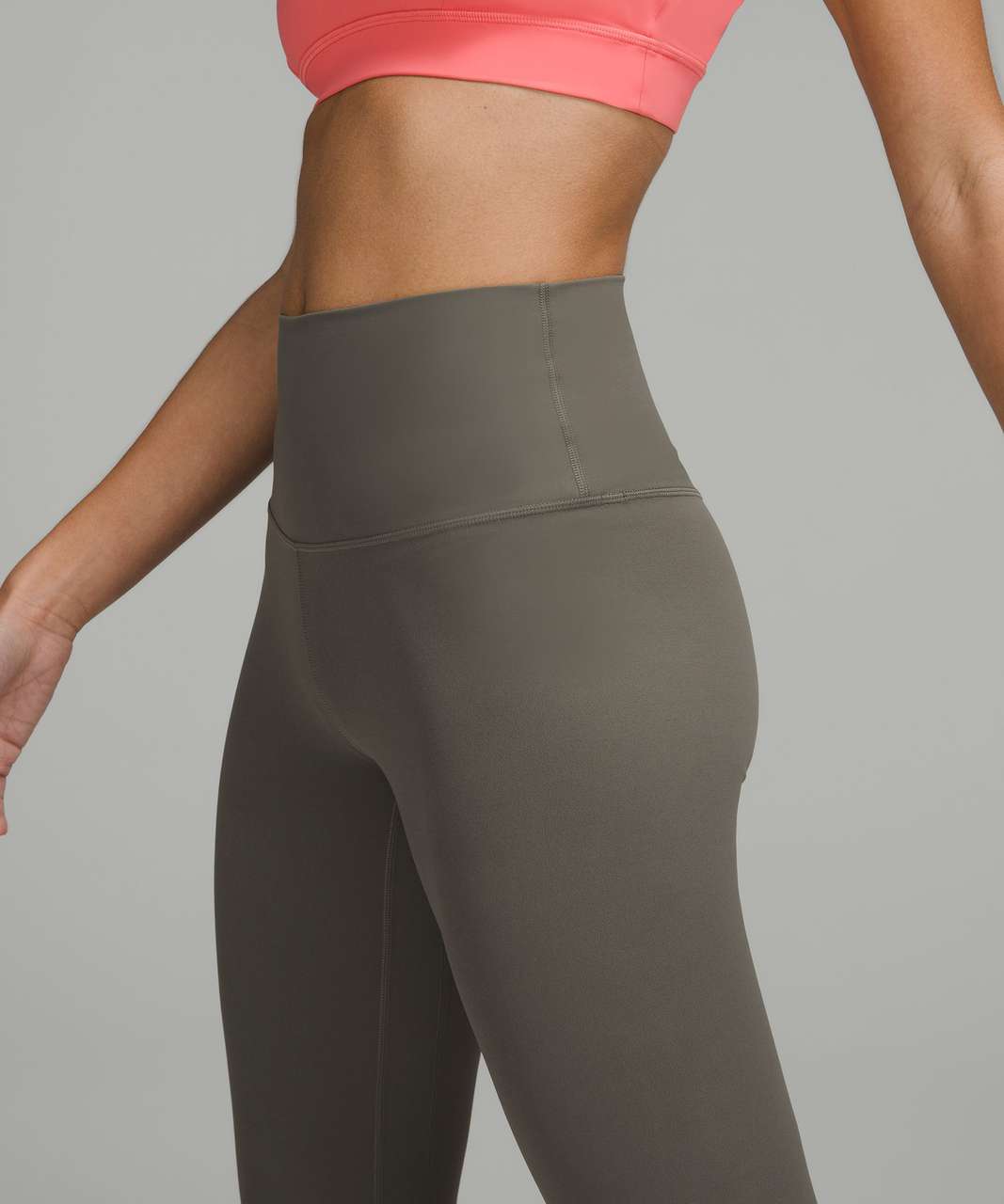 Lululemon Align High Rise Crop with Pockets 23 - Rhino Grey - lulu fanatics