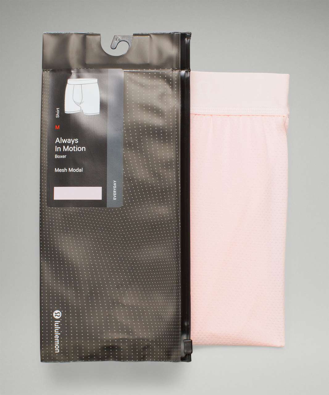 Lululemon Always In Motion Mesh Boxer 5" - Strawberry Milkshake