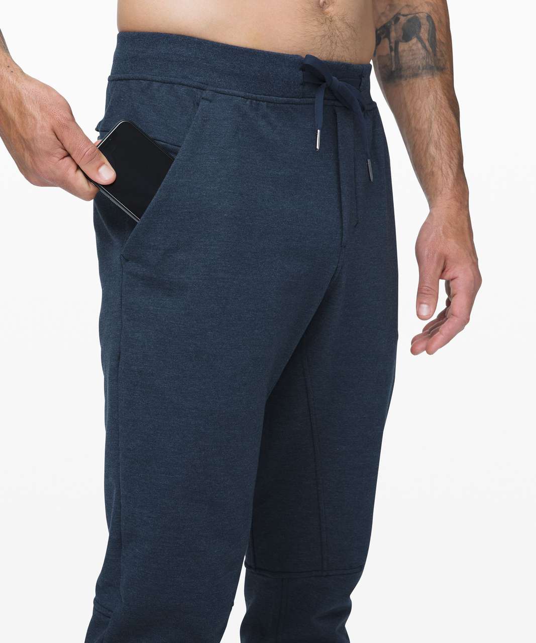 Lululemon City Sweat Jogger (Tall) - Heathered True Navy