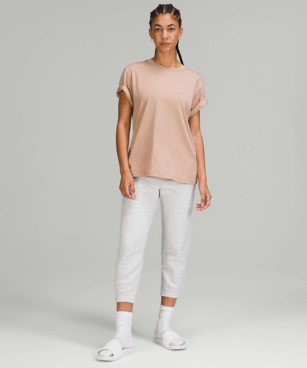 Lululemon All Yours Cotton T-Shirt - Pink Clay