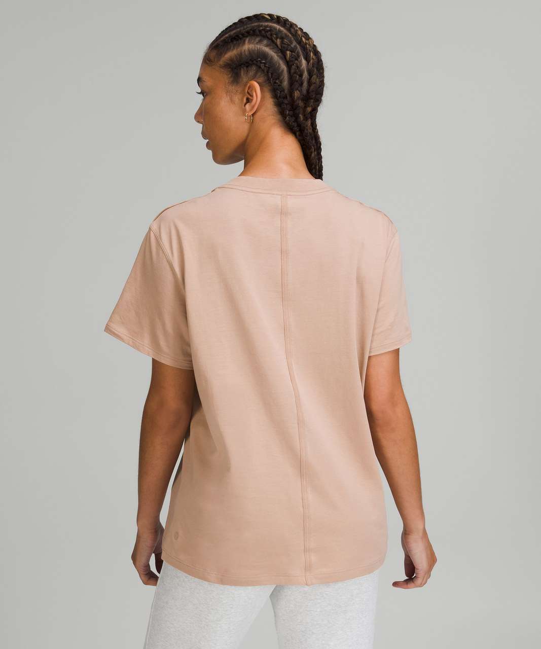 Lululemon All Yours Cotton T-Shirt - Pink Clay