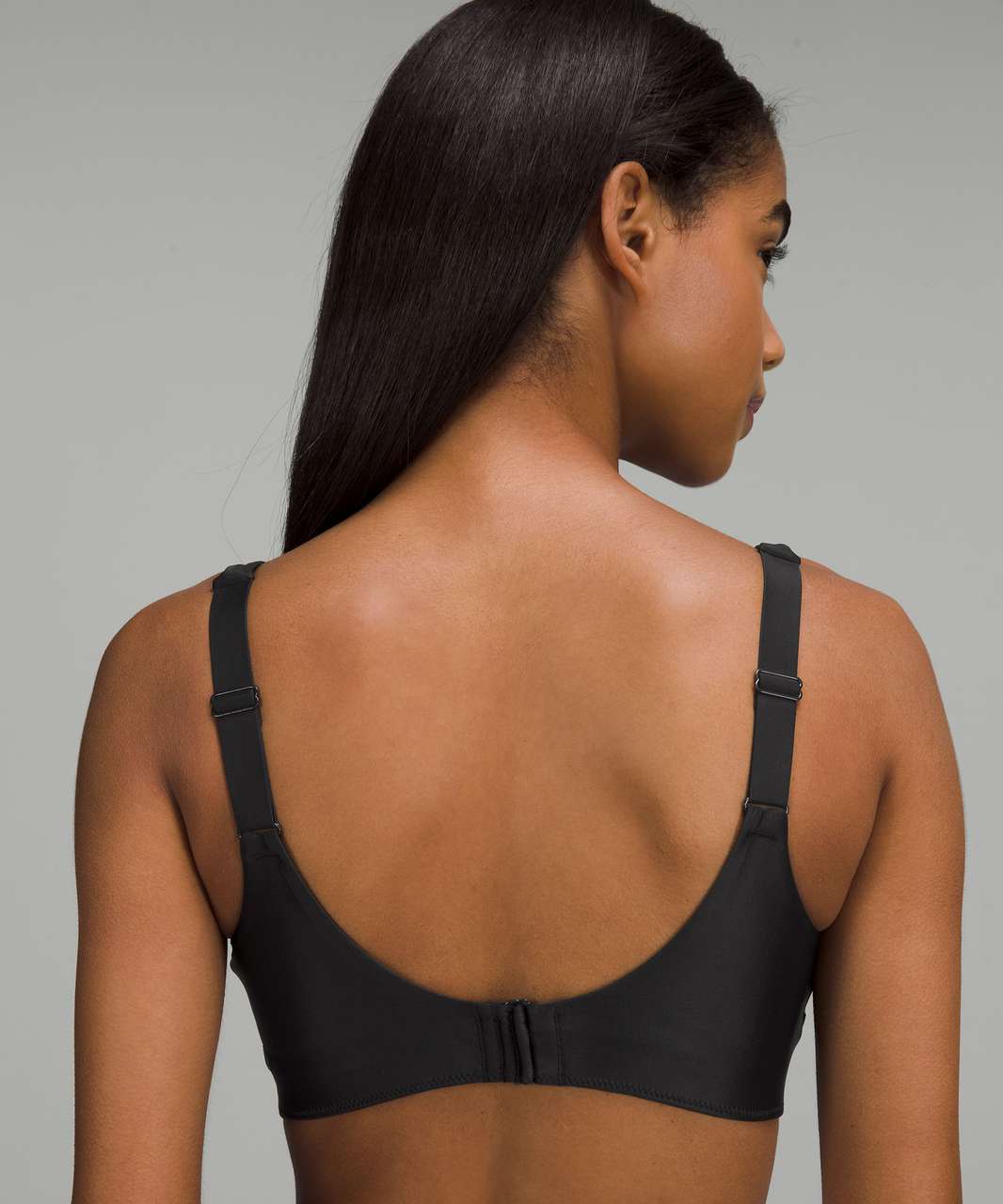 Lululemon Waterside Square-Neck Swim Top *B/C Cup - Black - lulu fanatics