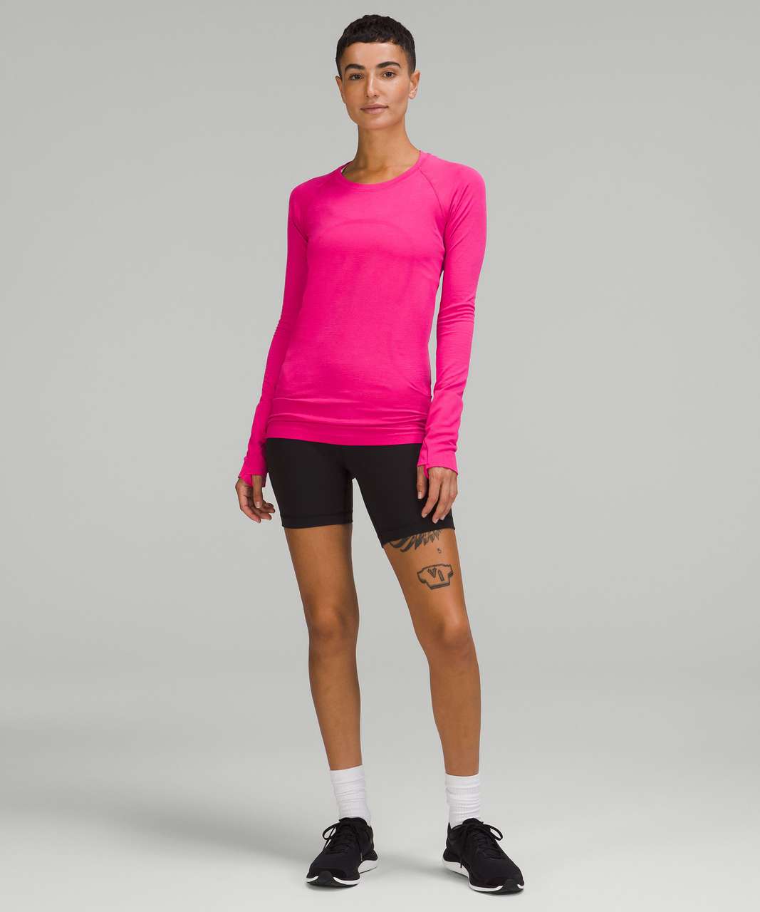 Lululemon Swiftly Tech Long Sleeve Shirt 2.0 - Sonic Pink / Sonic Pink