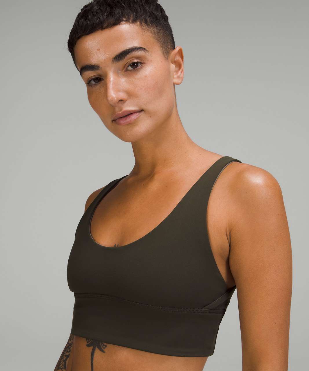 Lululemon Align Reversible Bra *Light Support, A/B Cup - Bold Beige / Pecan  Tan - lulu fanatics