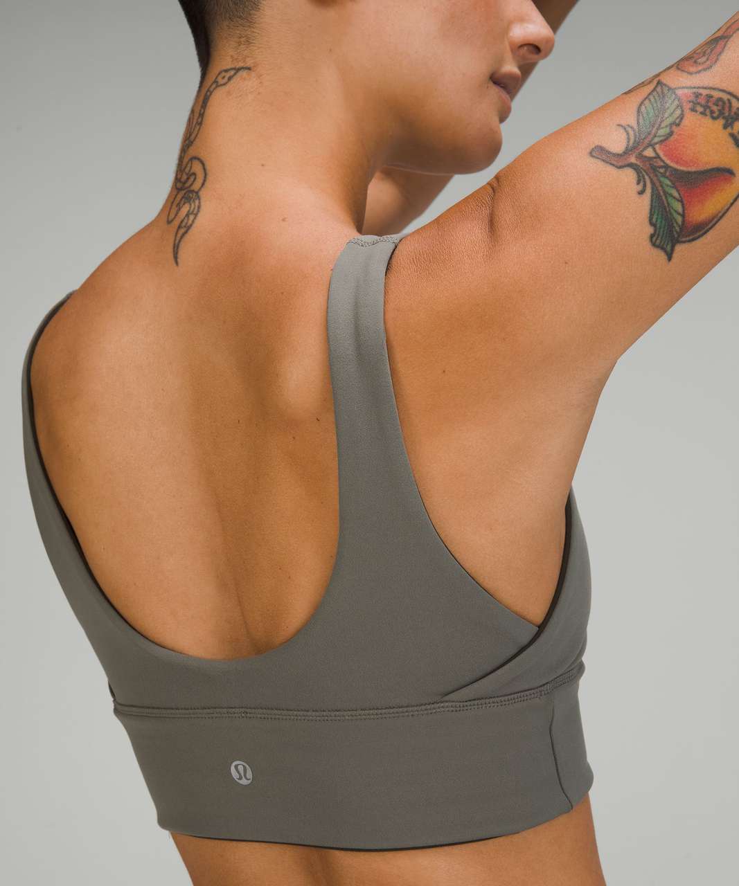 DryMove™ Light Support Sports bra - Dark sage green - Ladies