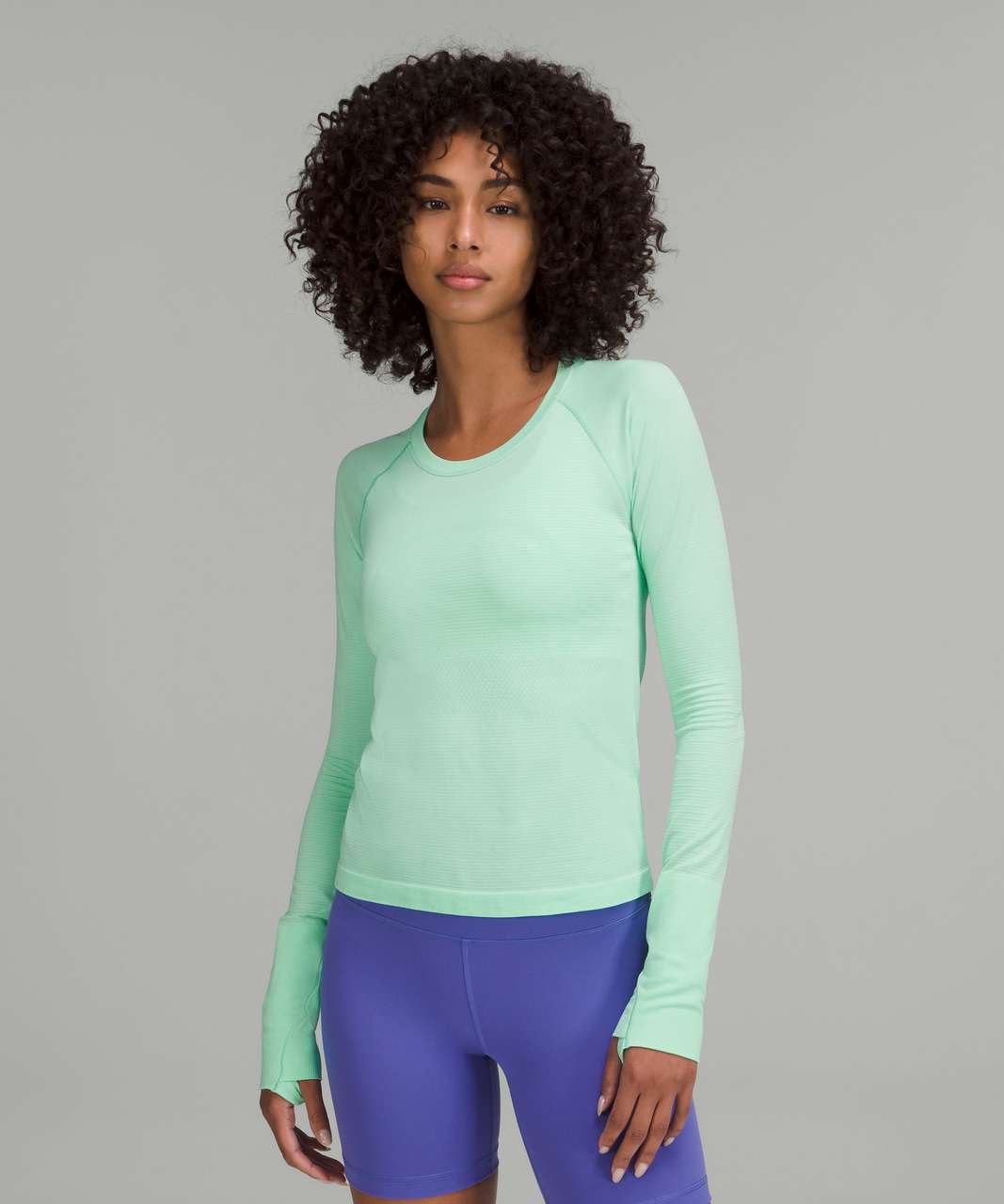 Lululemon Swiftly Tech Long Sleeve 2.0 - Wild Mint / Wild Mint