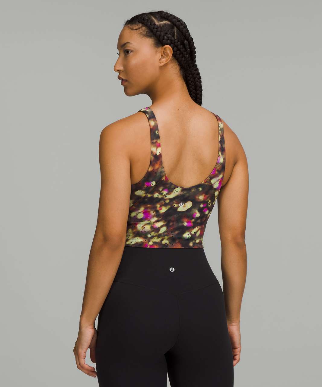 Lululemon Align High-Neck Tank Top - Soft Focus Splatter Green Multi