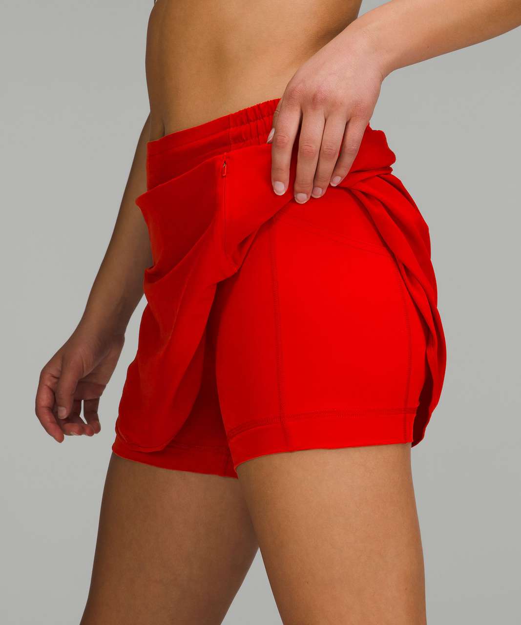 Lululemon Hotty Hot High-Rise Skirt - Dark Red