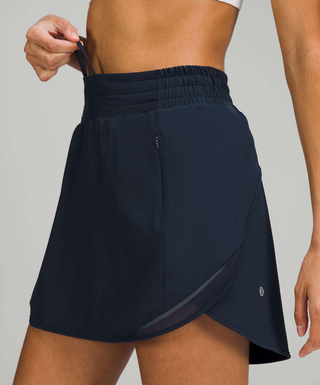 Lululemon Hotty Hot High-Rise Skirt - True Navy